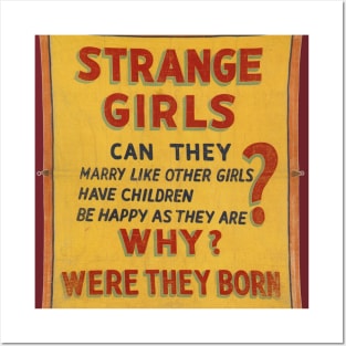 Strange Girls 1 Posters and Art